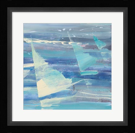 Framed Summer Sail II Print