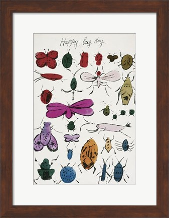 Framed Happy Bug Day, 1954 Print