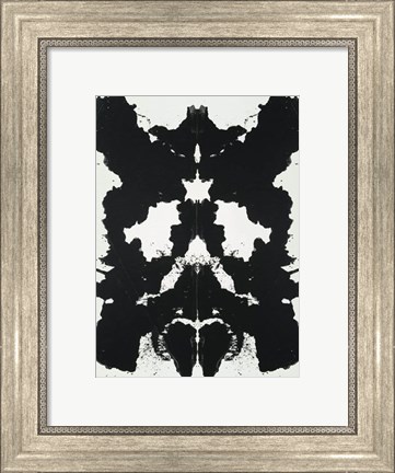 Framed Rorschach, 1984 Print