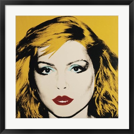 Framed Debbie Harry, 1980 Print