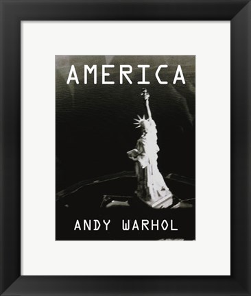 Framed Statue of Liberty, c.1985 Print