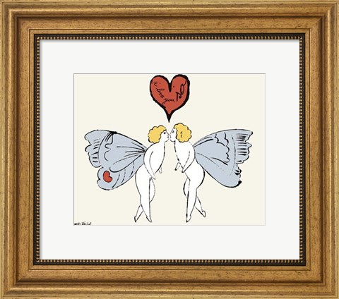 Framed I Love You So, c. 1958 (angel) Print