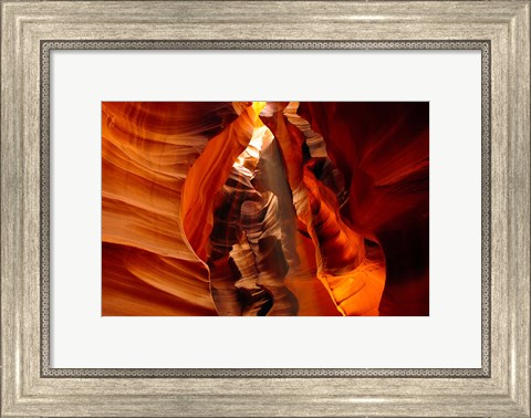 Framed Slot Canyon, Upper Antelope Canyon, Page, Arizona Print