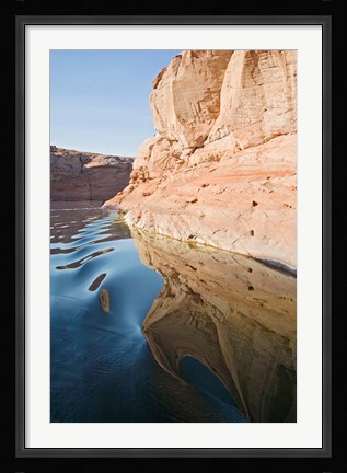 Framed Glen Canyon, Lake Powell, Antelope Canyon Print