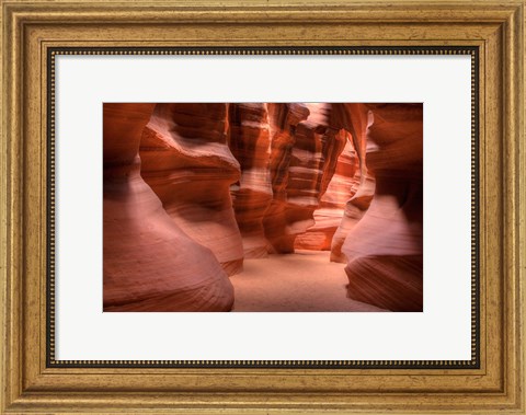 Framed Upper Antelope Canyon Print