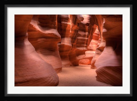 Framed Upper Antelope Canyon Print