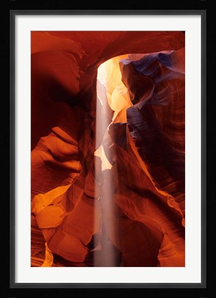 Framed Slot Canyons of the Colorado Plateau, Upper Antelope Canyon, Arizona Print