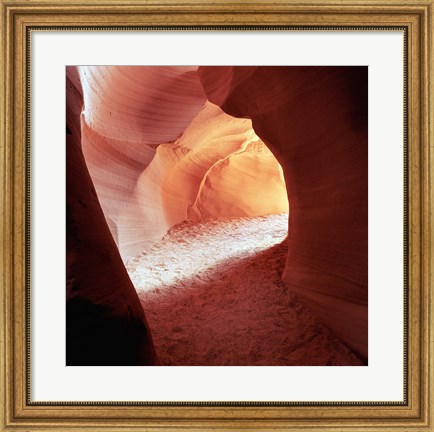 Framed Upper Antelope Canyon, Slot Canyons Print