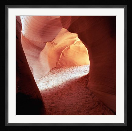 Framed Upper Antelope Canyon, Slot Canyons Print