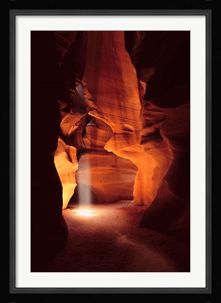 Framed Light in Antelope Canyon Print