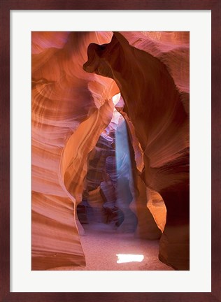 Framed Antelope Canyon, Navajo Tribal Park I Print