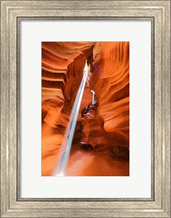 Framed Antelope Canyon, Navajo Tribal Park II Print