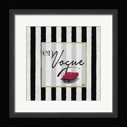 Framed So Chic II Print
