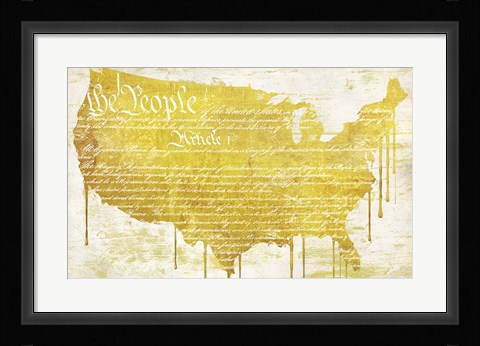 Framed American Dream II Print