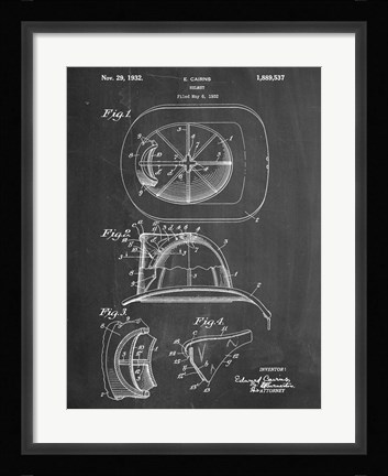 Framed Cairns Helmet Print