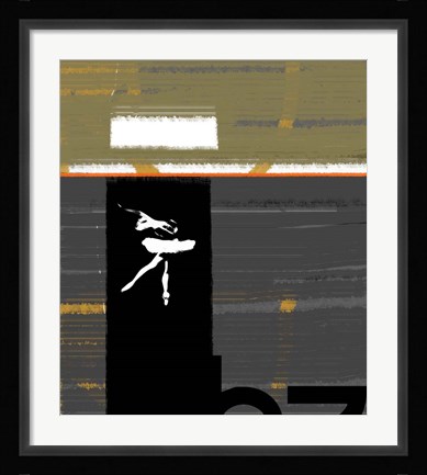 Framed Ballerina Print