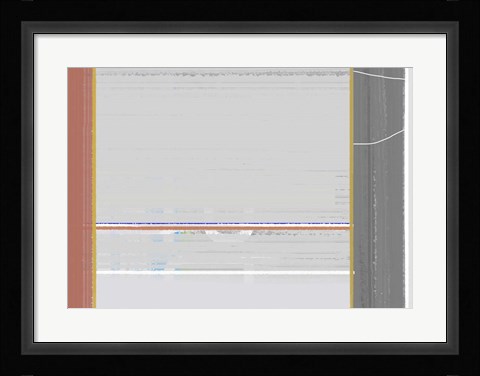 Framed Clear Sky 1 Print