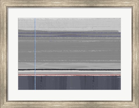Framed Abstract Grey Print