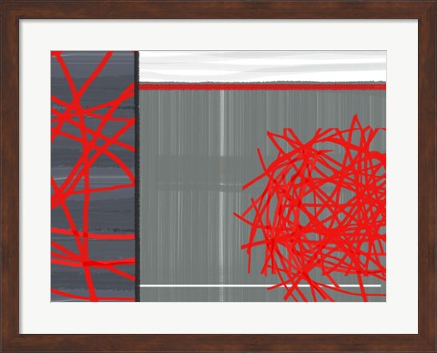 Framed Organized Chaos 3 Print