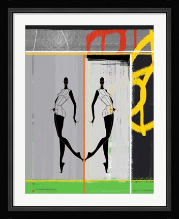 Framed Jamaican Tunes Print