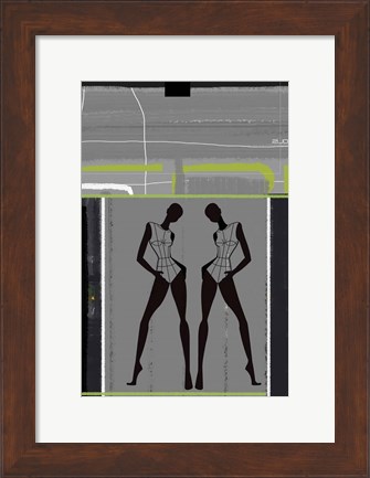 Framed Fashion Dance Print