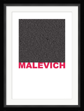 Framed Kasimir Malevich Print