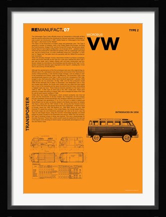 Framed VW Print