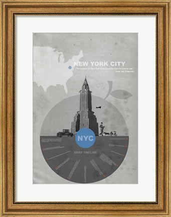 Framed NYC Print