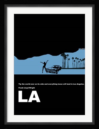 Framed Los Angeles Print