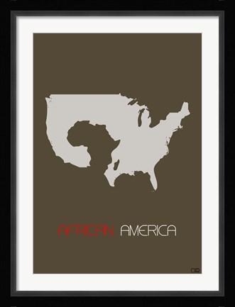 Framed African America Print