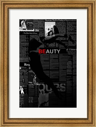 Framed Beauty Print