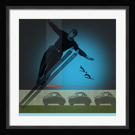 Framed Happy Threesome Print