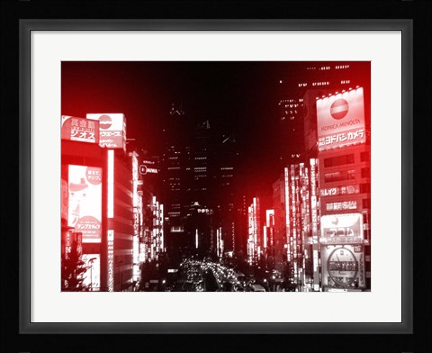 Framed Tokyo Street Print
