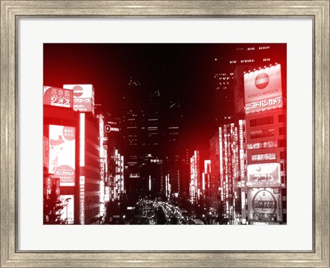 Framed Tokyo Street Print