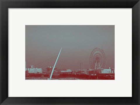 Framed Tokyo Panorama 1 Print