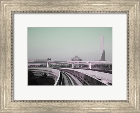 Framed Tokyo Train Ride 2 Print