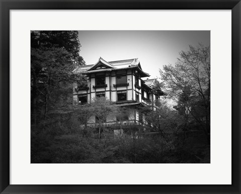 Framed Japanese Traditional House Print