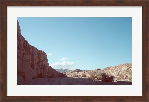 Framed Anza Borrego Mountains Print