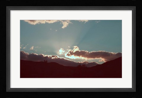 Framed Sunset Print