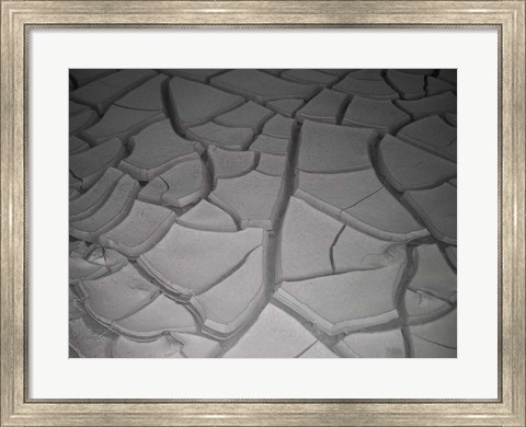 Framed Dry Desert Lake Print