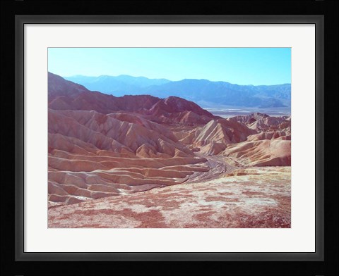 Framed Death Valley Mountains 2 Print