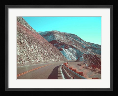 Framed Death Valley Road 1 Print