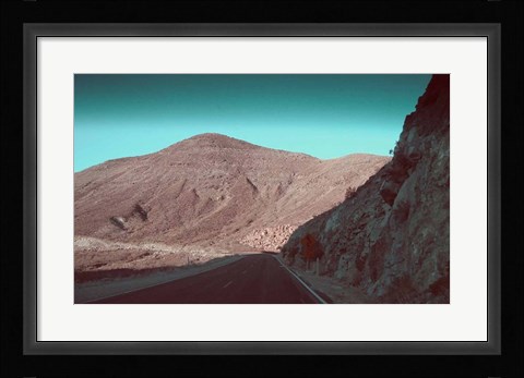 Framed Death Valley Road 2 Print