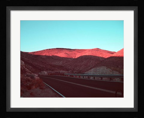 Framed Death Valley Road 4 Print
