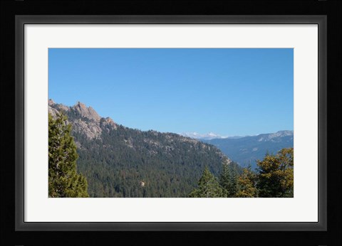 Framed Sierra Mountains 2 Print