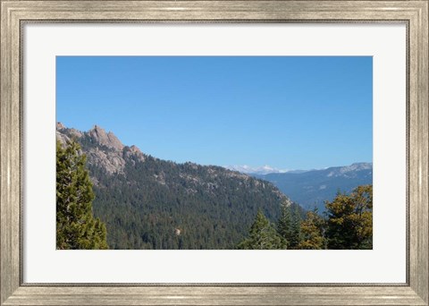 Framed Sierra Mountains 2 Print