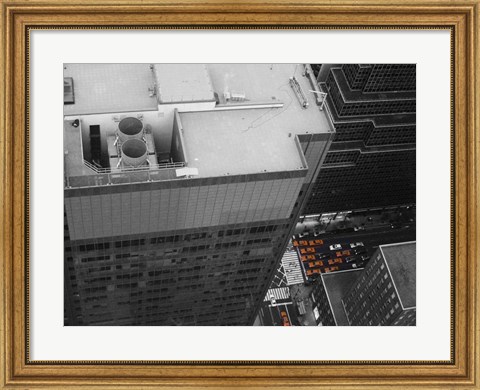 Framed New York Cabs Print