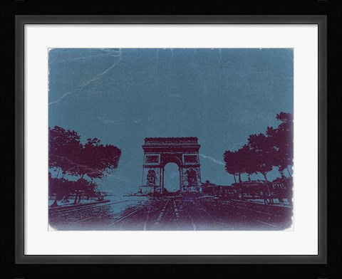 Framed Arc De Triumph Print