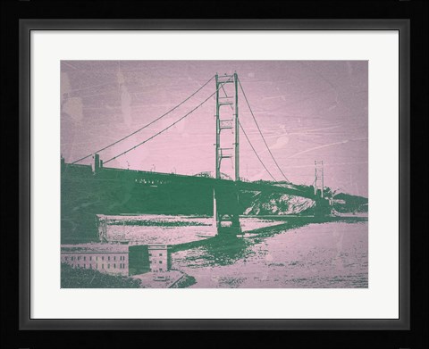Framed Golden Gate Bridge Print