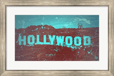 Framed Hollywood Sign Print